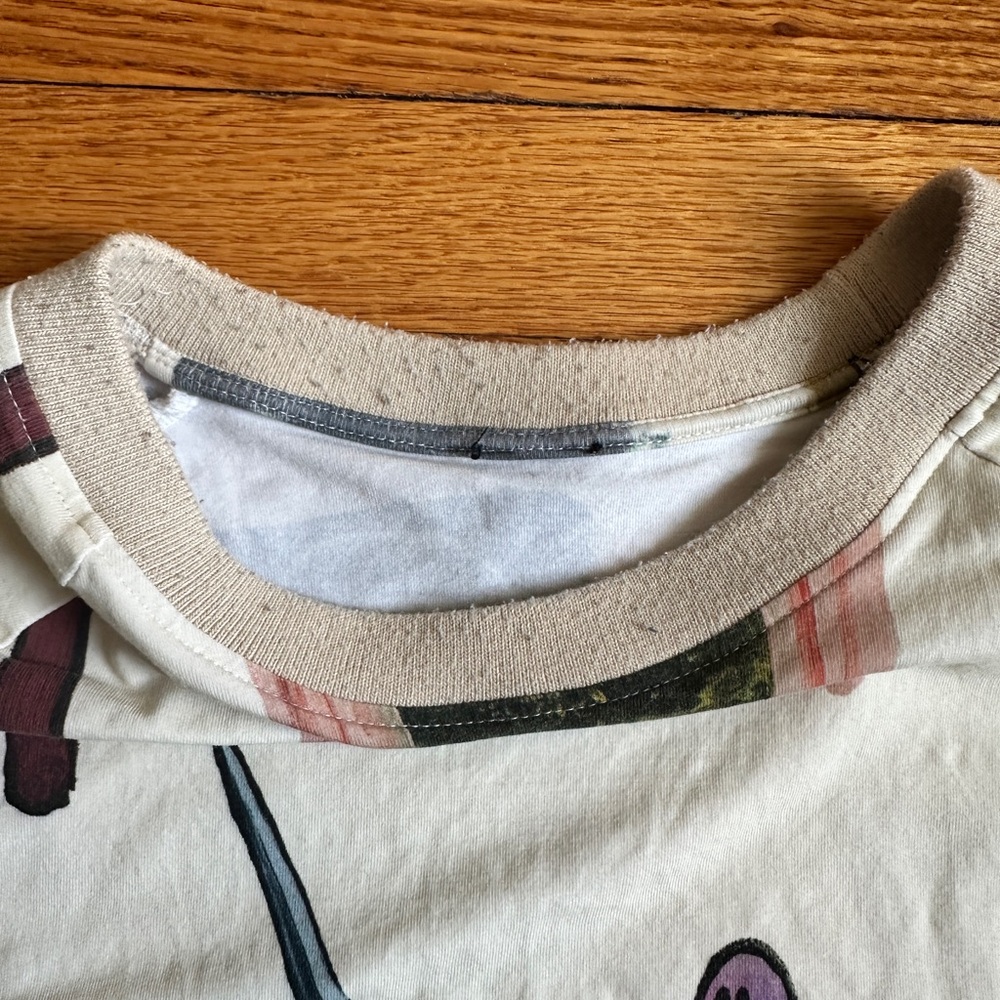 Samantha Pleet Multicolor Graphic Long Sleeve Tee - Picture 3 of 6